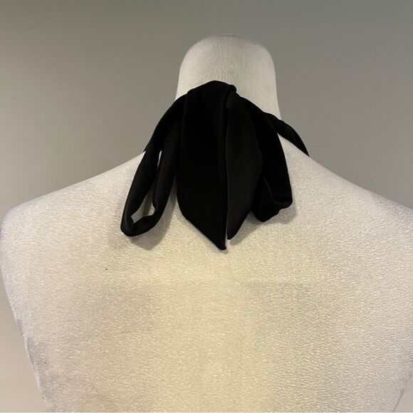 Kohl's Black and Pink Floral Maxi halter Dress size extra juniors large - Picture 5 of 12